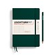 Carnet de notes Medium (A5), Couverture rigide, 251 pages num., Forest Green, pointillé