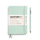 Carnet Paperback (B6+), Couverture souple, 123 pages numérotées, Mint Green, pointillé